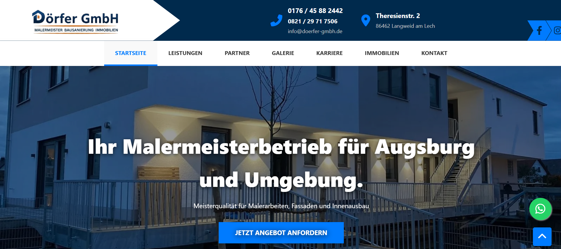 Dörfer GmbH Webauftritt und IT-Management